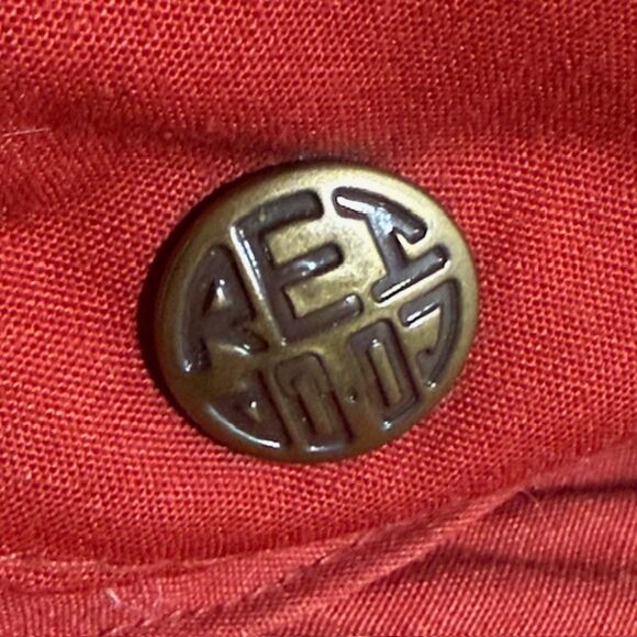 Vintage REI Co-op Women's Red Goose Down Puffer Jacket S Removable Hood - Picture 7 of 11